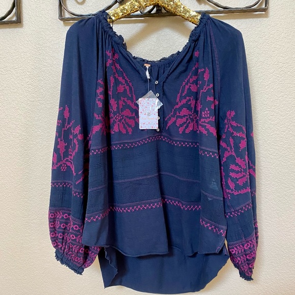 Free People Boho Top - Picture 3 of 8